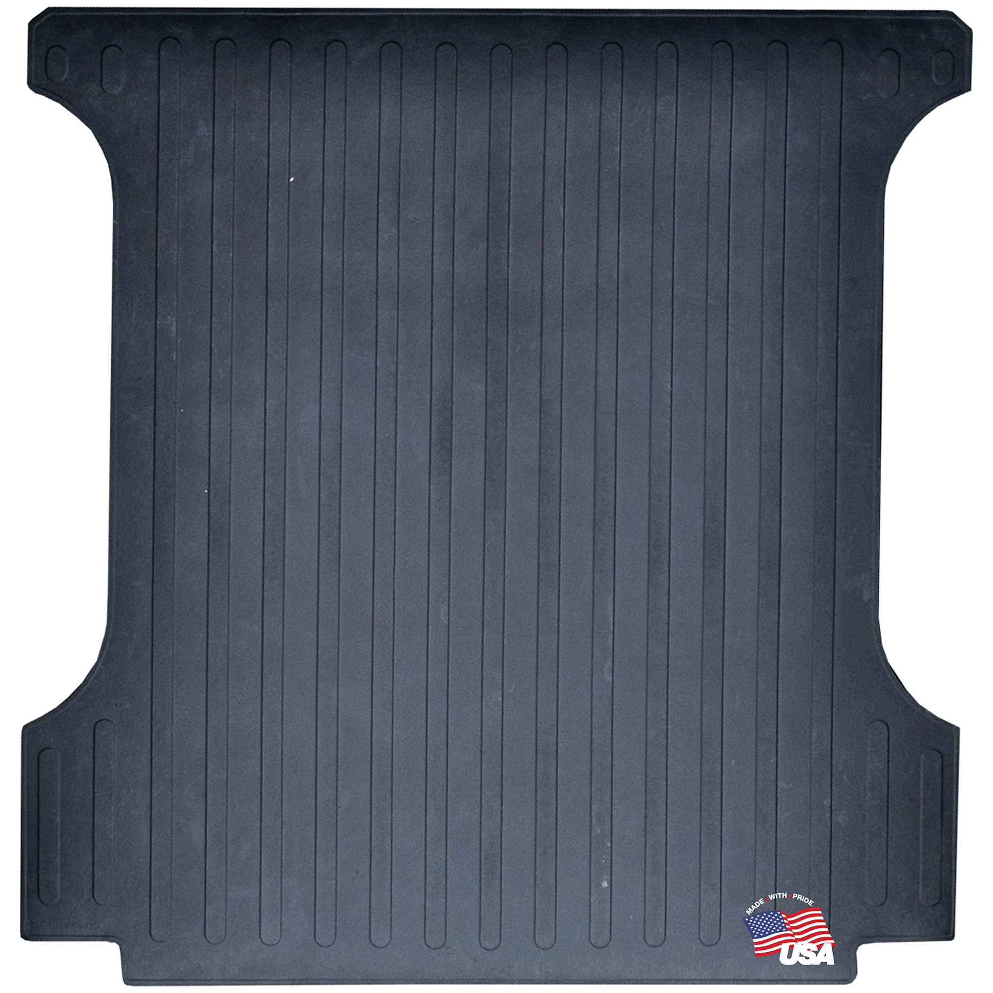 Boomerang Rubber, Dodge RAM 1500-3500 Bed Mat, Short Bed, 5.7ft. Long, Primary Color Black, Model# TM665BAGGED